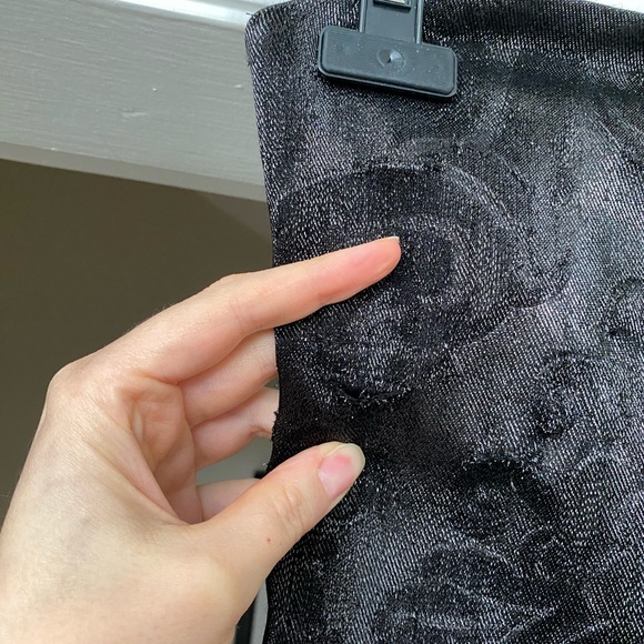 AREA NYC Black Metallic Jacquard Angel Tube Dress sz S - Picture 7 of 12